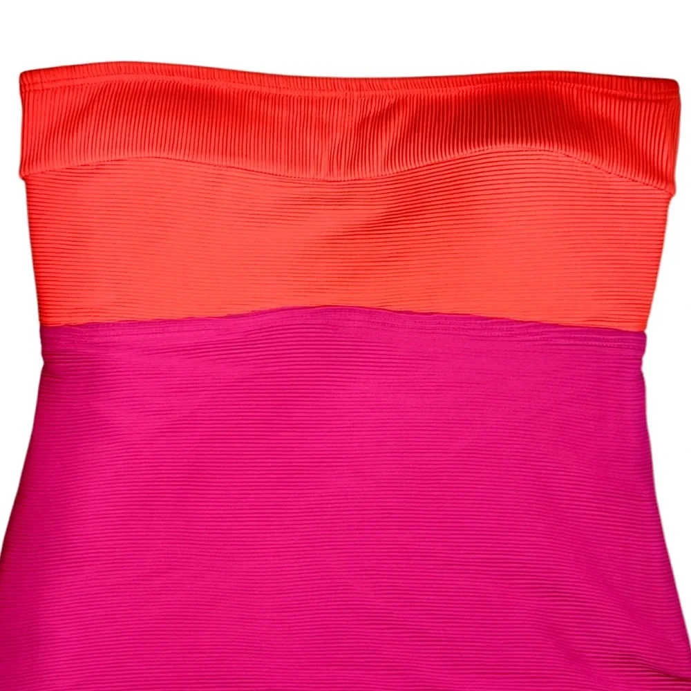 Tommy Bahama Ocean Point Colorblock Bandeau Tankini Top